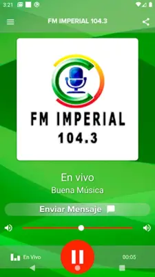 FM IMPERIAL 104.3 android App screenshot 1